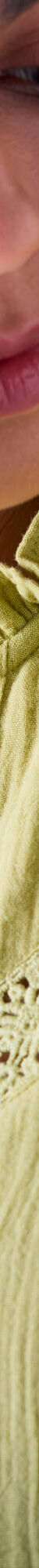 Chemisier boutonné macramé, gaze de coton (vert mousse) Chemisier boutonné macramé, gaze de coton (vert mousse)